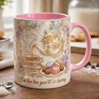 I Am The Tea You Will Be Having Mug, 3D Effect Bookish Romance Reader Accent Cup, Gift For Book Lover