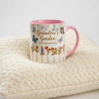 Grandma's Garden Mug, Personalized Gifts for Mom, Birth Flower Mom Gifts from Daughter, Mother's Day Accent Mug - image 4