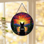 Custom  French Bulldog Memorial Suncatcher, Pet Memorial Gift, Loss of Pet Sympathy Gift, Dog Loss Gift,  Gift For Dog Lovers - image 5