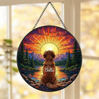 Custom  Golden Retriever dog Memorial Suncatcher, Pet Memorial Gift, Loss of Pet Sympathy Gift, Dog Loss Gift,  Gift For Dog Lovers - image 5