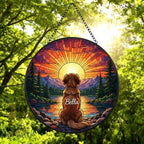 Custom  Golden Retriever dog Memorial Suncatcher, Pet Memorial Gift, Loss of Pet Sympathy Gift, Dog Loss Gift,  Gift For Dog Lovers - image 4