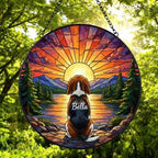 Custom Beagle dog Memorial Suncatcher, Pet Memorial Gift, Loss of Pet Sympathy Gift, Dog Loss Gift,  Gift For Dog Lovers - image 4