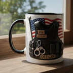 Personalized Police Bulletproof Vest Mug, Officer Uniform Cup, Policemen Coffee Mugs, Gift for Him - image 4