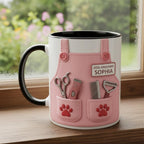 Custom Dog Groomer Mug, Personalized Dog Grooming Coffee Cup, Groomer Gift, Dog Lover - image 4