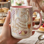 I Am The Tea That You Are Having Faux 3D Accent Mug, Bookish Tea Lover Gift, Romance Reader Accent Mug, BookTok Cup - image 8