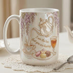 I Am The Tea That You Are Having Faux 3D Accent Mug, Bookish Tea Lover Gift, Romance Reader Accent Mug, BookTok Cup - image 6