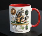 Personalized Golf Lover Mug, Custom Golfer Coffee Mug, Sports Gift for Him Her - image 2