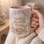 I Am The Tea That You Are Having Mug, Faux 3D Effect Bookish Tea Lover Gift