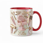 Personalized Hairstylist Faux 3D Effect Mug, Beauty Salon Mug, Gift for Hairdresser, Hair Dresser Gift - image 5