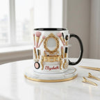 Custom Makeup Lover Mug, Personalized Beauty Lover Cup, Makeup Artist Gift, Mothers Day Gift - image 3