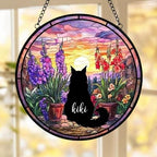 Custom Maine Coon Cat Loss Suncatcher, Custom Pet Memorial Gift, Pet Loss Sympathy Gift, Cat Lover Gift, Pet Remembrance Gift, custom photo - image 6