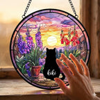 Custom British Shorthair Cat Loss Suncatcher, Pet Memorial Gift, Pet Loss Sympathy Gift, Cat Lover Gift, Pet Remembrance Gift, Custom photo - image 4