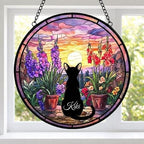 Custom Abyssinian Cat Loss Suncatcher, Pet Memorial Gift, Pet Loss Sympathy Gift, Cat Lover Gift, Pet Remembrance Gift, Custom photo - image 3