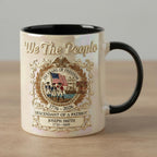 Descendant of a Patriot Mug, Custom Revolutionary War Ancestor Cup, America 250th Anniversary Mug
