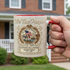 Descendant of a Patriot Mug, Custom Revolutionary War Ancestor Cup, America 250th Anniversary Mug - image 2