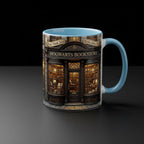 Personalized Bookstore Coffee Cup, Custom Name Book Lover Accent Mug, Librarian Reader Gift - image 4