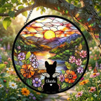 Personalized French Bulldog Loss Sympathy Gift, Custom Dog Memorial Suncatcher, Pet Memorial Gift, Loss of Dog Gift, Remembrance Gift - image 2