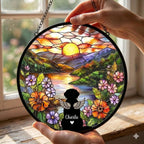 Personalized Golden Retriever Loss Sympathy Gift, Custom Dog Memorial Suncatcher, Pet Memorial Gift, Loss of Dog Gift, Remembrance Gift - image 4