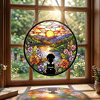 Personalized Beagle dog Loss Sympathy Gift, Custom Dog Memorial Suncatcher, Pet Memorial Gift, Loss of Dog Gift, Remembrance Gift - image 2