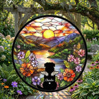 Personalized Australian Shepherd dog  Loss Sympathy Gift, Custom Dog Memorial Suncatcher, Pet Memorial Gift, Loss of Dog Gift, Remembrance - image 2