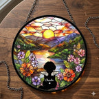 Personalized Shih Tzu  Dog   Loss Sympathy Gift, Custom Dog Memorial Suncatcher, Pet Memorial Gift, Loss of Dog Gift, Remembrance - image 3