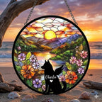 Personalized Siberian Husky  Dog   Loss Sympathy Gift, Custom Dog Memorial Suncatcher, Pet Memorial Gift, Loss of Dog Gift, Remembrance - image 4