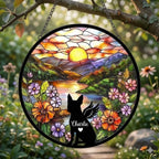 Personalized Boston Terrier  Dog   Loss Sympathy Gift, Custom Dog Memorial Suncatcher, Pet Memorial Gift, Loss of Dog Gift, Remembrance - image 2