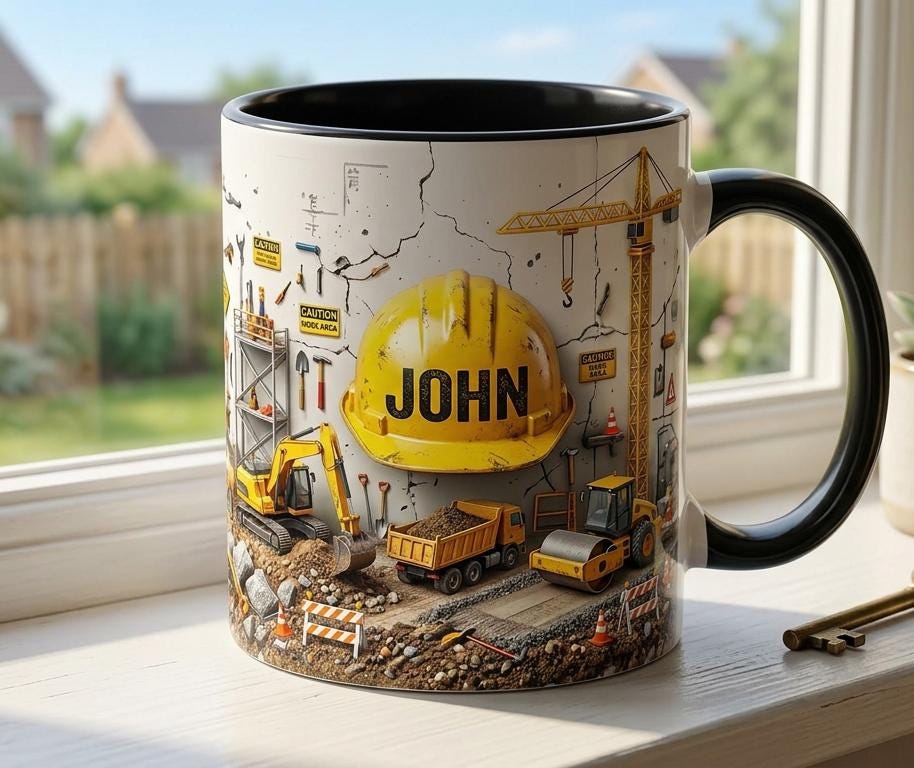 Custom Name Nail Tech Coffee Mug, Nail Salon Owner Manicurist Accent Mug, Gift for Nail Artist - image 4