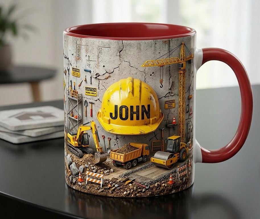 Custom Name Nail Tech Coffee Mug, Nail Salon Owner Manicurist Accent Mug, Gift for Nail Artist - image 2