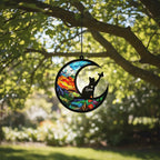 Personalized Cat Loss Sympathy Gift, Custom Pet Memorial Suncatcher, In Loving Memory, Cat Remembrance - image 4