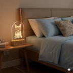 Personalized French Bulldog Dog LED Night Light — Custom Dog  Sympathy Gift, Dog Memorial Gift , Gift For Dog Lover - image 2