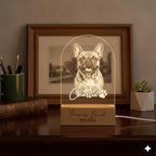 Personalized French Bulldog Dog LED Night Light — Custom Dog  Sympathy Gift, Dog Memorial Gift , Gift For Dog Lover - image 5
