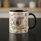 Personalized Baking Mug, Custom Name Cooking Lover Coffee Cup, for Men Women, Mothers Day Gift - image 3