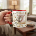 Personalized Baking Mug, Custom Name Cooking Lover Coffee Cup, for Men Women, Mothers Day Gift - image 4