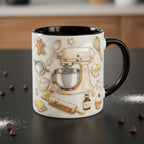 Personalized Baking Mug, Custom Name Cooking Lover Coffee Cup, for Men Women, Mothers Day Gift - image 2
