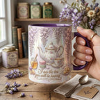 I Am The Tea That You Are Having Faux 3D Accent Mug, Bookish Tea Lover Gift, Romance Reader Accent Mug, BookTok Cup