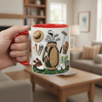 Personalized Golf Mug, Custom Name Golfer Coffee Mug, Sports Lover, Gift for Him - image 4