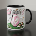 Personalized Golf Lover Mug, Custom Golfer Coffee Mug, Sports Gift for Her - image 3