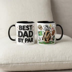 Personalized Golf Lover Mug, Custom Golfer Coffee Mug, Gift for Dad Grandpa - image 3