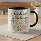 I Am The Tea You Will Be Having Mug, Bookish Romance Reader Accent Cup, Gift For Book Lover
