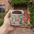 Personalized Bookshop Coffee Cup, Custom Book Lover Accent Mug, Librarian Reader Gift - image 4