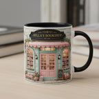 Personalized Bookshop Coffee Cup, Custom Book Lover Accent Mug, Librarian Reader Gift - image 3