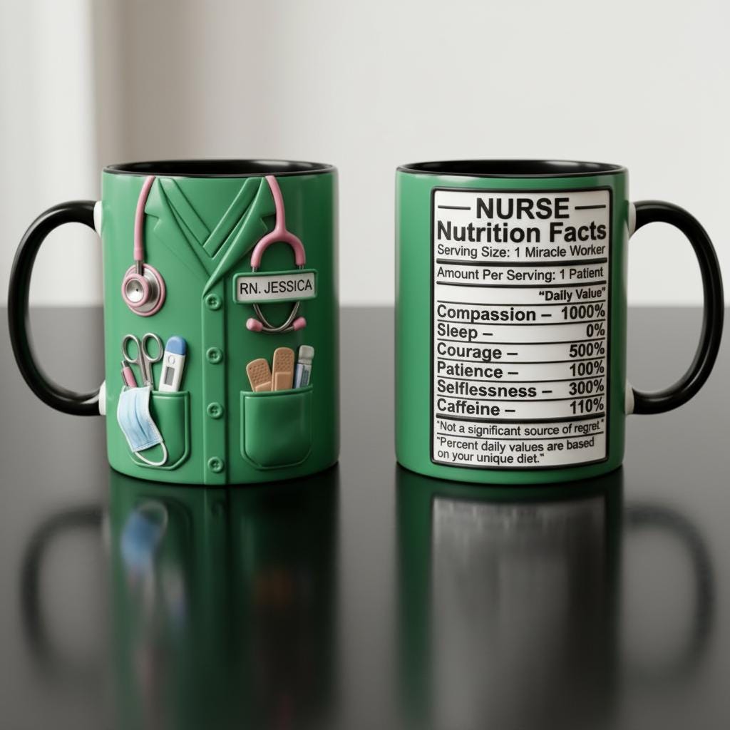 Custom Nurse Mug, Personalized Doctor Gift, Mom/Dad Appreciation Coffee Cup