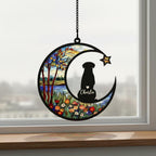 Personalized Dog Memorial Suncatcher, Dog Loss Sympathy Gift, Dog Loss Gift, In Loving Memory, Dog Remembrance Gift, Pet Memorial Gift - image 6