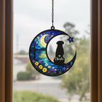 Personalized Dog Memorial Suncatcher, Dog Loss Sympathy Gift,  In Loving Memory, Dog Remembrance Gift, Dog Memorial Gift - image 7