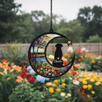 Personalized Dog Memorial Suncatcher,  Custom Dog Loss Sympathy Gift, Dog Remembrance Gift, Dog Memorial Gift, In Loving Memory - image 7