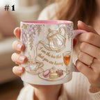 I Am The Tea That You Are Having Faux 3D Mug, Bookish Tea Lover Gift, Romance Reader Accent Mug, BookTok Cup - image 3