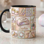 Personalized Nail Tech Faux 3D Effect Mug, Nail Artist Gift, Nail Art Coffee Mug, Manicurist Gift, Beauty Salon Mug - image 6