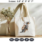 Funny Golf Dog Embroidery Bundle, Preppy Sporting Dog Embroidery Design, Retriever Poodle Golf Machine Embroidery, 5 sizes, Digital Download - image 4
