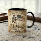 Personalized 250th Anniversary United States Mug, Descendant of a Patriot 1776–2026 Coffee Cup, Historic American Heritage Gift - image 4